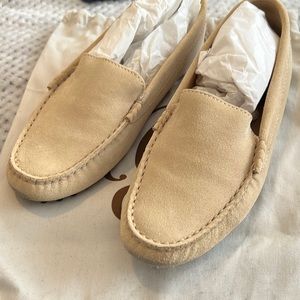 M. Gemi Felize suede drivers in Latte, size 38.5